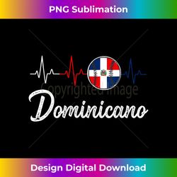 dominican flag rd dominican republic heartbeat baseball - edgy sublimation digital file - striking & memorable impressions