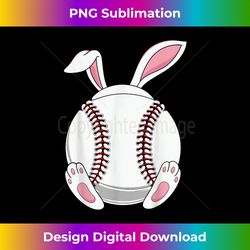 easter bunny baseball - funny easter baseball rabbit ears - bohemian sublimation digital download - animate your creative concepts