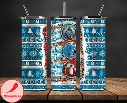 carolina panthers christmas ho ho ho tumbler wrap, nfl merry christmas png, nfl, nfl football png 04