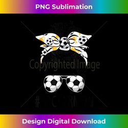 soccer mimi life messy bun bandana women mother's day - bohemian sublimation digital download - animate your creative concepts
