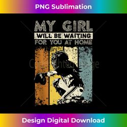my girl waiting at home plate gift design softball tank top - luxe sublimation png download - crafted for sublimation excellence