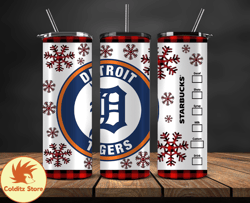 detroit tigers,christmas mlb tumbler png , mlb christmas tumbler wrap 11