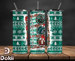 philadelphia eagles christmas ho ho ho tumbler wrap, nfl merry christmas png, nfl, nfl football png 13