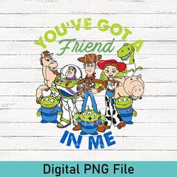 you've got a friend in me png, toy story family png, toy story characters png, disney friends png, disney couple friends