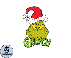 grinch christmas svg, christmas svg, grinch svg, grinchy green svg, funny grinch svg, cute grinch svg, santa hat svg 12