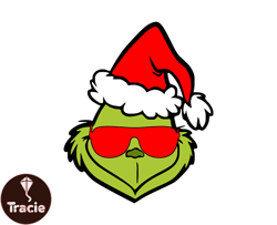 grinch christmas svg, christmas svg, grinch svg, grinchy green svg, funny grinch svg, cute grinch svg, santa hat svg 234