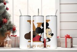 louis vuitton tumbler wrap, mickey lv tumbler, tumblers 20oz, lv tumbler, tumbler png