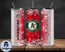 oakland athletics png,christmas mlb tumbler png , mlb christmas tumbler wrap 45