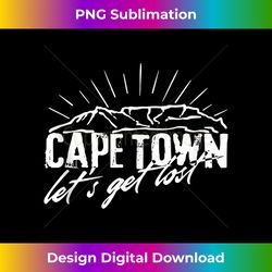 cape town table mountain south africa hiking travel gifts tank top - chic sublimation digital download - spark your artistic genius