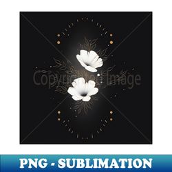 galaxy flowers - elegant sublimation png download - unleash your inner rebellion