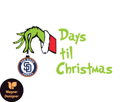 san diego padres christmas svg, christmas svg, baseball sports svg, mlb team svg, mlb, mlb design 29