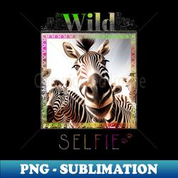 zebra wild wild nature funny happy humor photo selfie - unique sublimation png download - stunning sublimation graphics