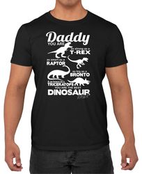 daddy dinosaur t-shirt mens fun shirt fathers day gift idea