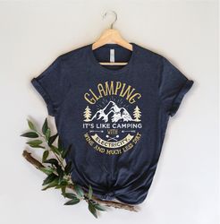 glamping  shirt, wanderlust shirt, camper shirt, hiking shirt, nature lover shirt, outdoor shirt, glamping shirt,gift fo
