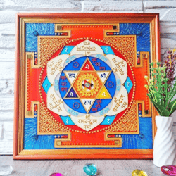 stained glass sun yantra surya meditation art spiritual art vastu vegan vedic yoga gift sacred geometry wall hanging