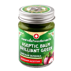 original aseptic thai green balm with mangosteen and eucalyptus extract binturong 50ml