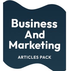 business andmarketing plr articles