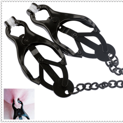 black butterfly metal nipples clip clover nipple clip /bdsm pain fetish torture mistress master bondage pain sado/ sex t