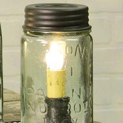 pint mason jar lamp