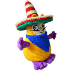 hungry henry amigurumi. baby tv cartoon character. crochet pattern, digital file pdf, digital pattern pdf