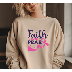 faith over fear svg