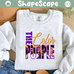 retro the color purple black girl png