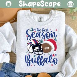 the best season buffalo christmas svg digital download