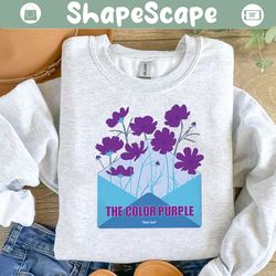 the color purple dear god letter png