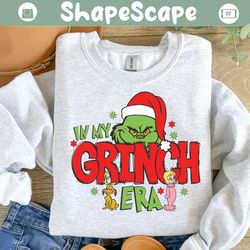 in my grinch era max cindy lou who svg