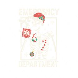 skeleton emergency department svg