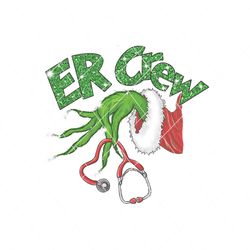 er crew emergency room grinch png