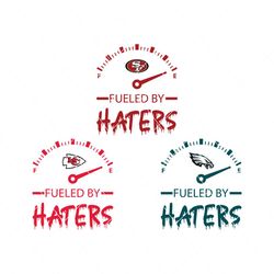 fueled by haters nfl team svg bundle