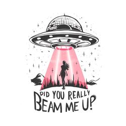 retro did you really beam me up eras tour png