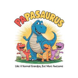 papasaurus like a normal grandpa dinosaur png