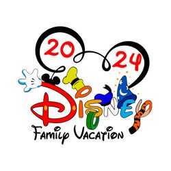 2024 disney family trip vacation svg cricut download