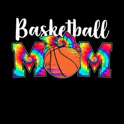 retro basketball mom bow tie png digital download files