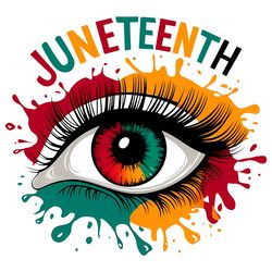 eyes juneteenth free, black history power, juneteenth is my independence day png