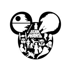 mickey mouse star wars svg star wars svg mickey mouse ears svg stars wars cricut instant d