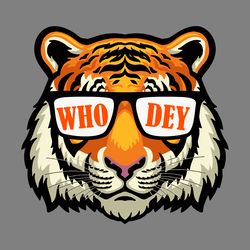 who dey tiger png digital download files