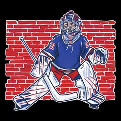 brick wall new york rangers hockey nhl png