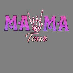 mama tour skeleton hand png digital download files