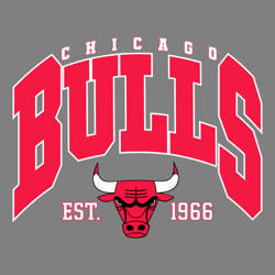 chicago bulls 1966 svg cricut digital download