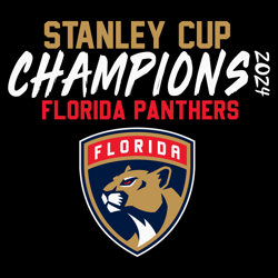stanley cup champions 2024 florida panthers svg