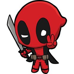 deadpool character svg instant download 23