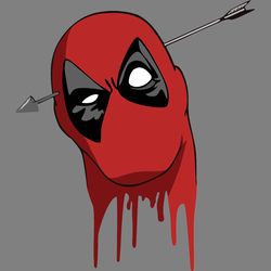 deadpool character svg instant download 10