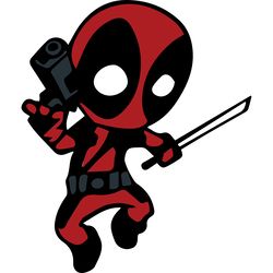 deadpool character svg instant download 37