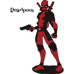 deadpool character svg instant download 38