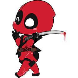 deadpool character svg instant download 45