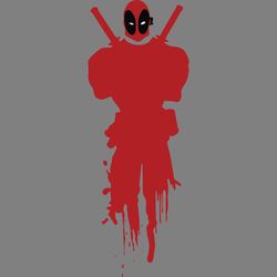 deadpool character svg instant download 44