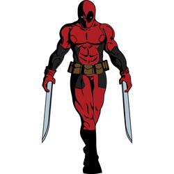 deadpool character svg instant download 48